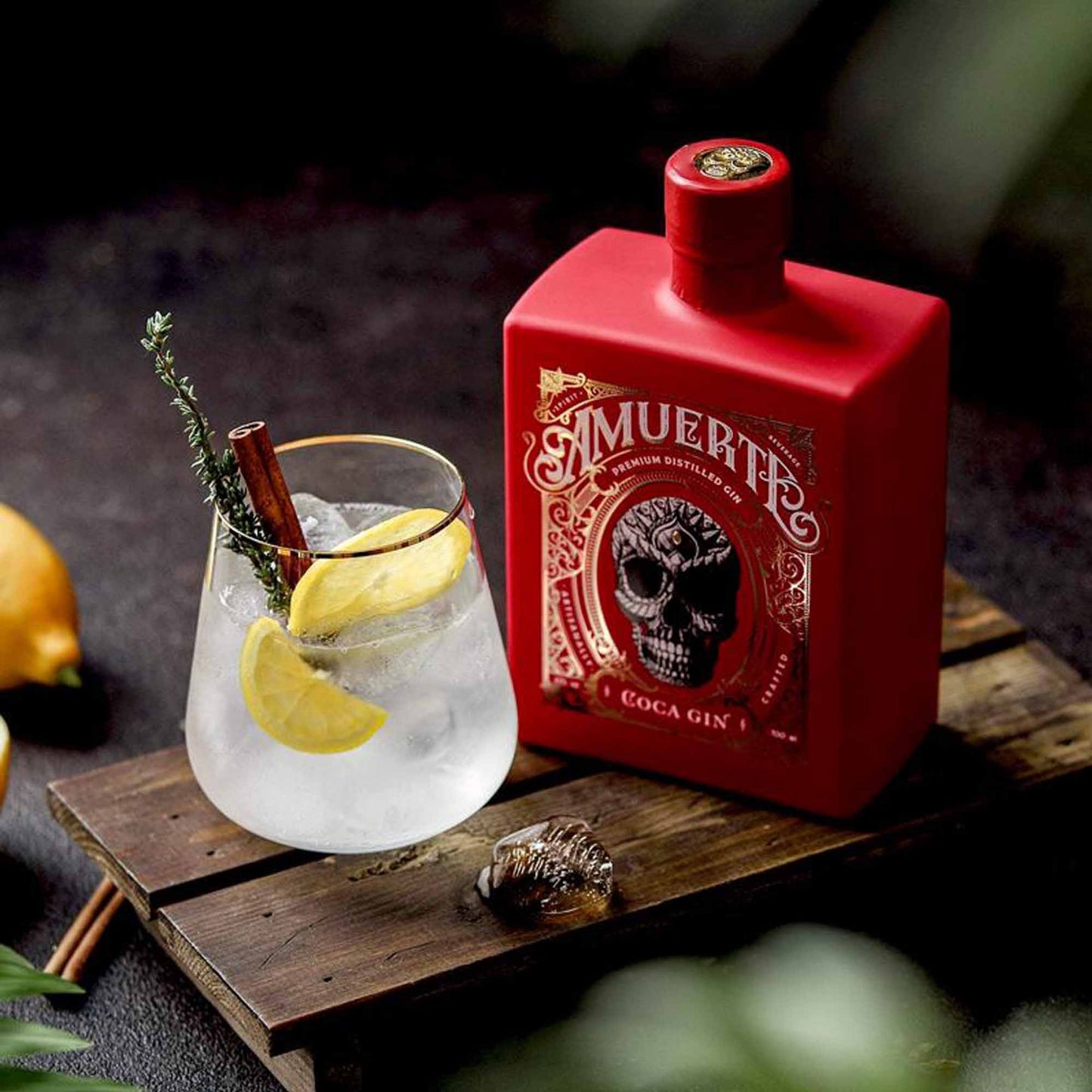 Amuerte Coca Leaf Red Edition Gin 0.70l