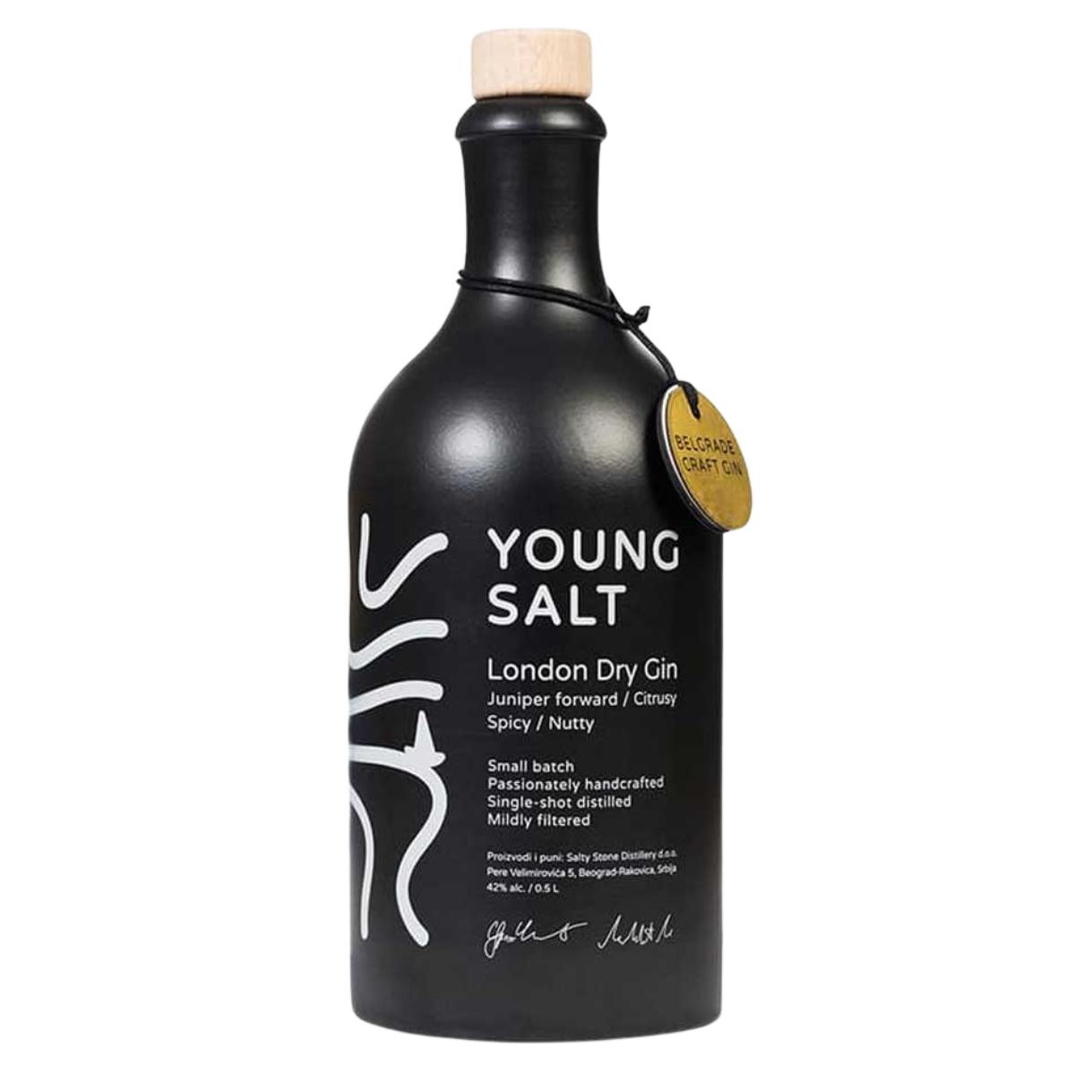 Young Salt London Dry Gin 0.50l