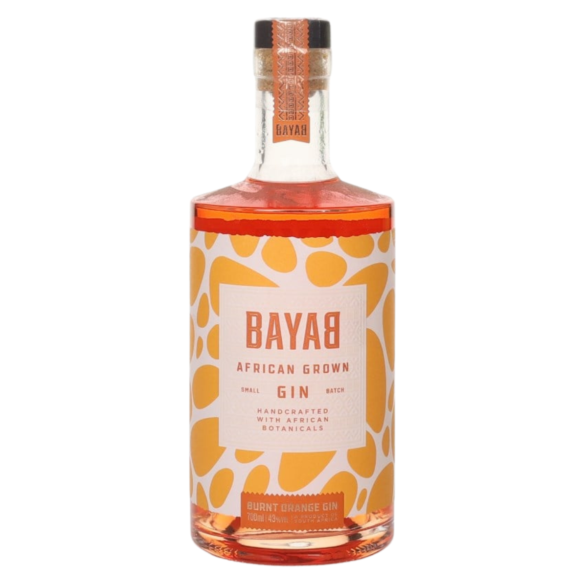 Bayab Burnt Small Batch Orange Gin 0.70l 