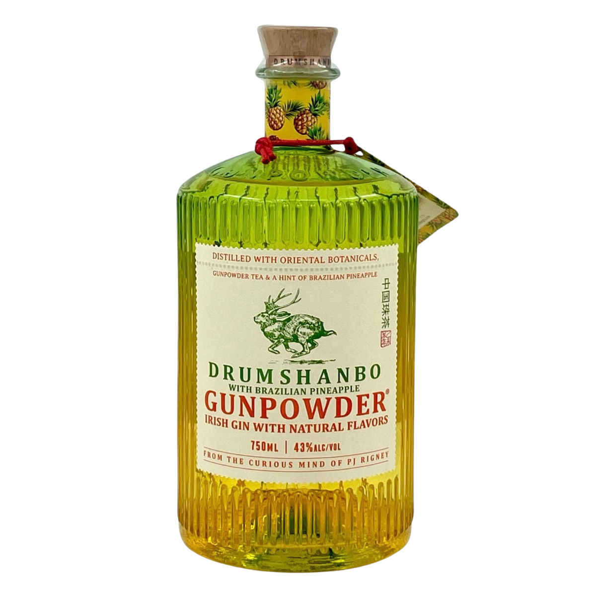 Drumshanbo Gunpowder Brazilian Pineapple Gin 0.70l