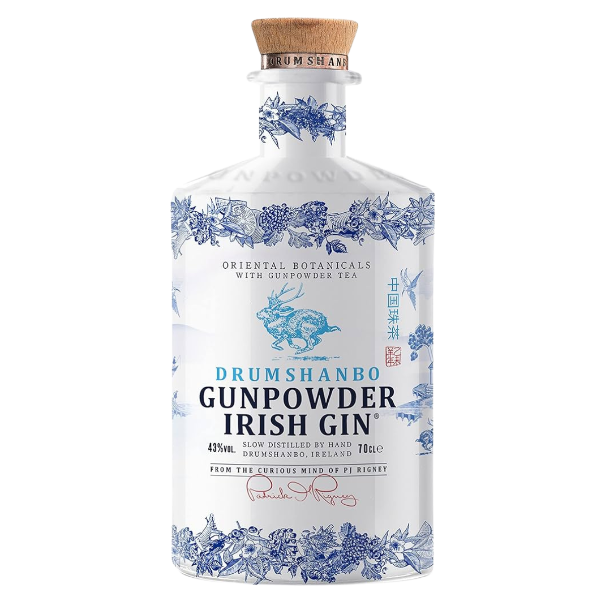 Drumshanbo Gunpowder Irish Gin Ceramic 0.70l