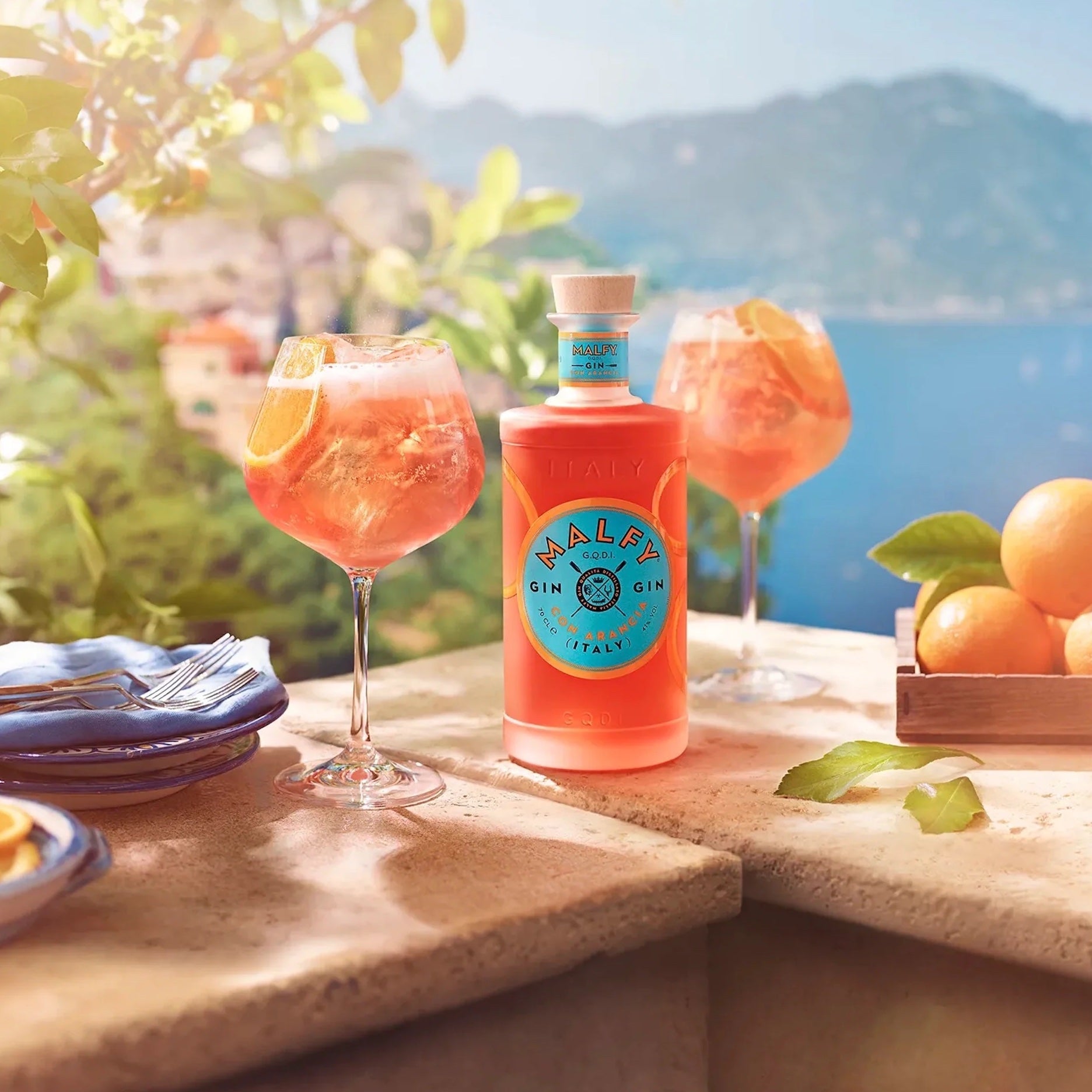 Malfy Con Arancia Blood Orange Gin 0.70l