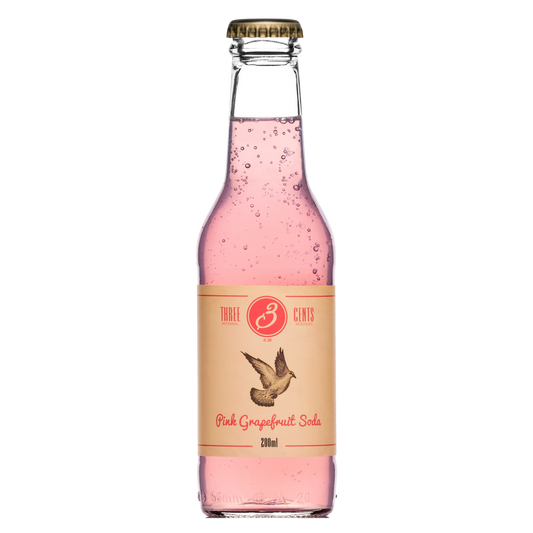 Three Cents Pink Grapefruit Soda 0.2l – 6 flašica